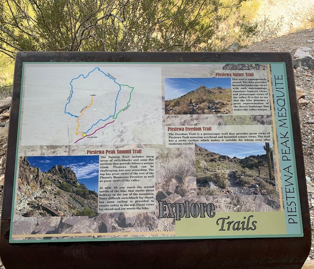 Sunset & Night Hiking at Piestewa Peak 2